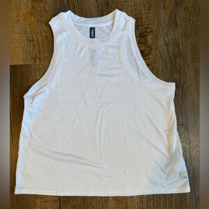 Vuori Classic White Sleeveless Top